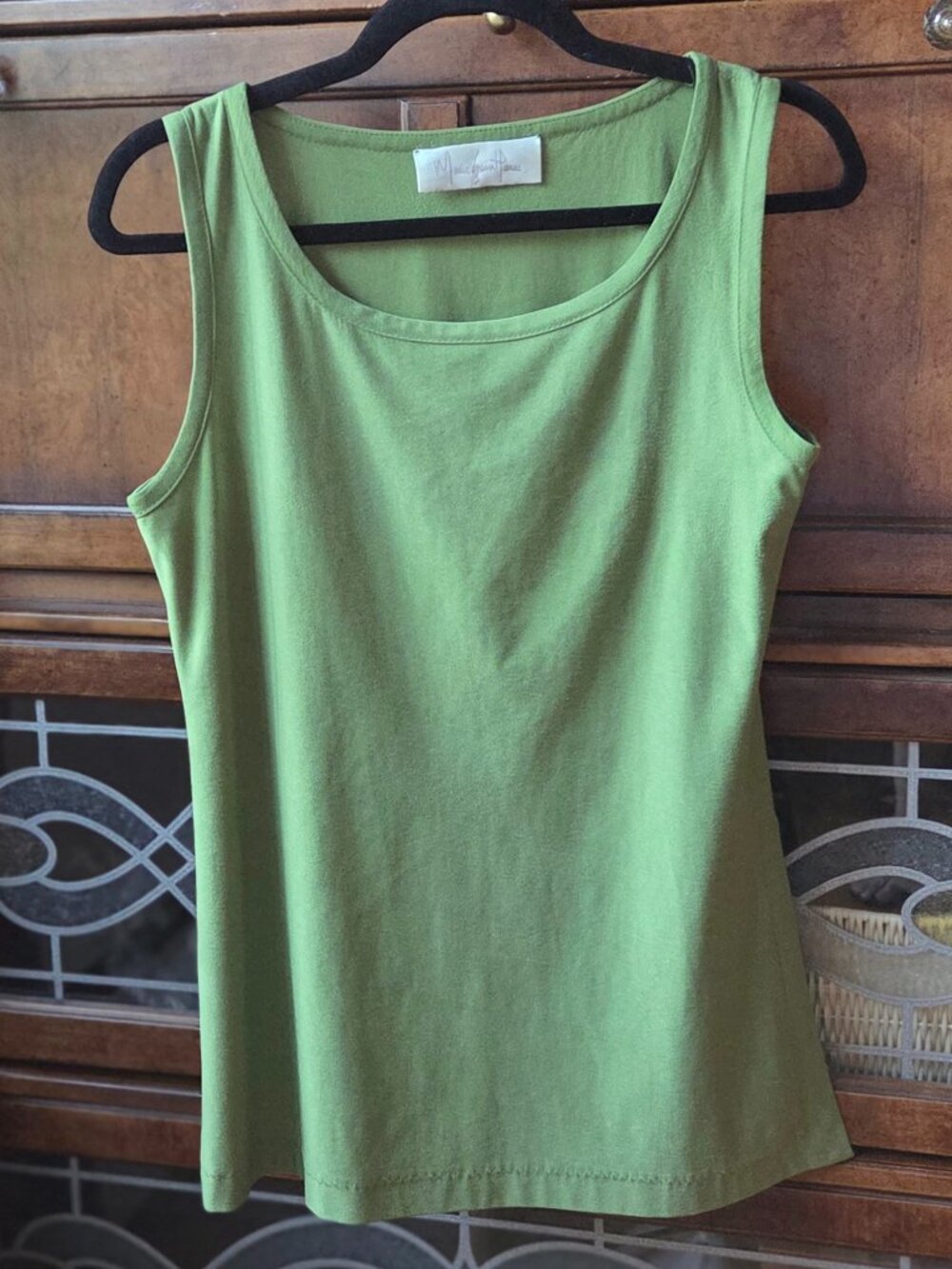 Elegant Marie Saint-Pierre Top in Green